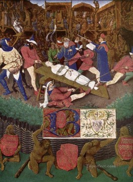  Martirio Arte - El martirio de Santa Apolonia Jean Fouquet